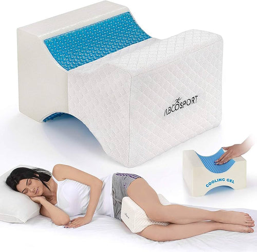 ALMOHADA ORTOPÉDICA REFRESCANTE PARA RODILLAS CON ESPUMA
